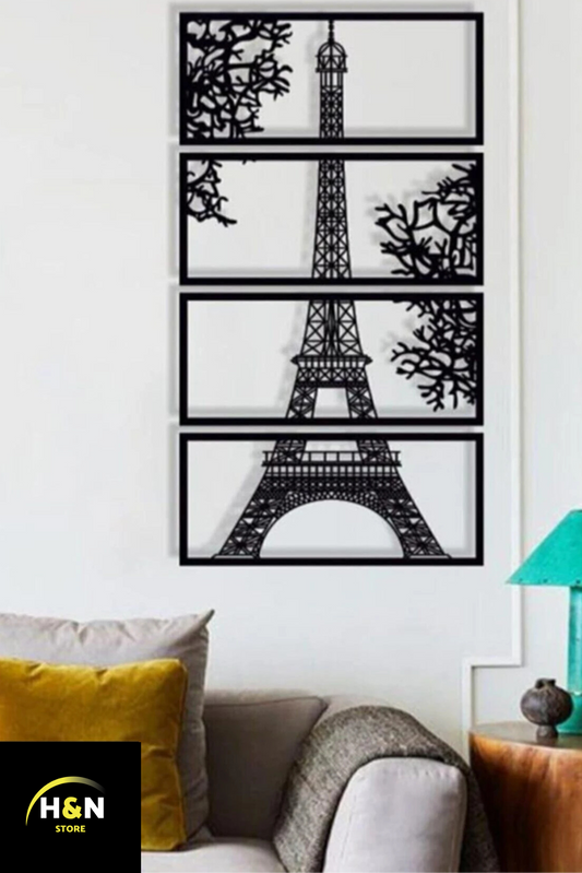 Eiffel Tower 3D Wall Art  Luxury Wall Art